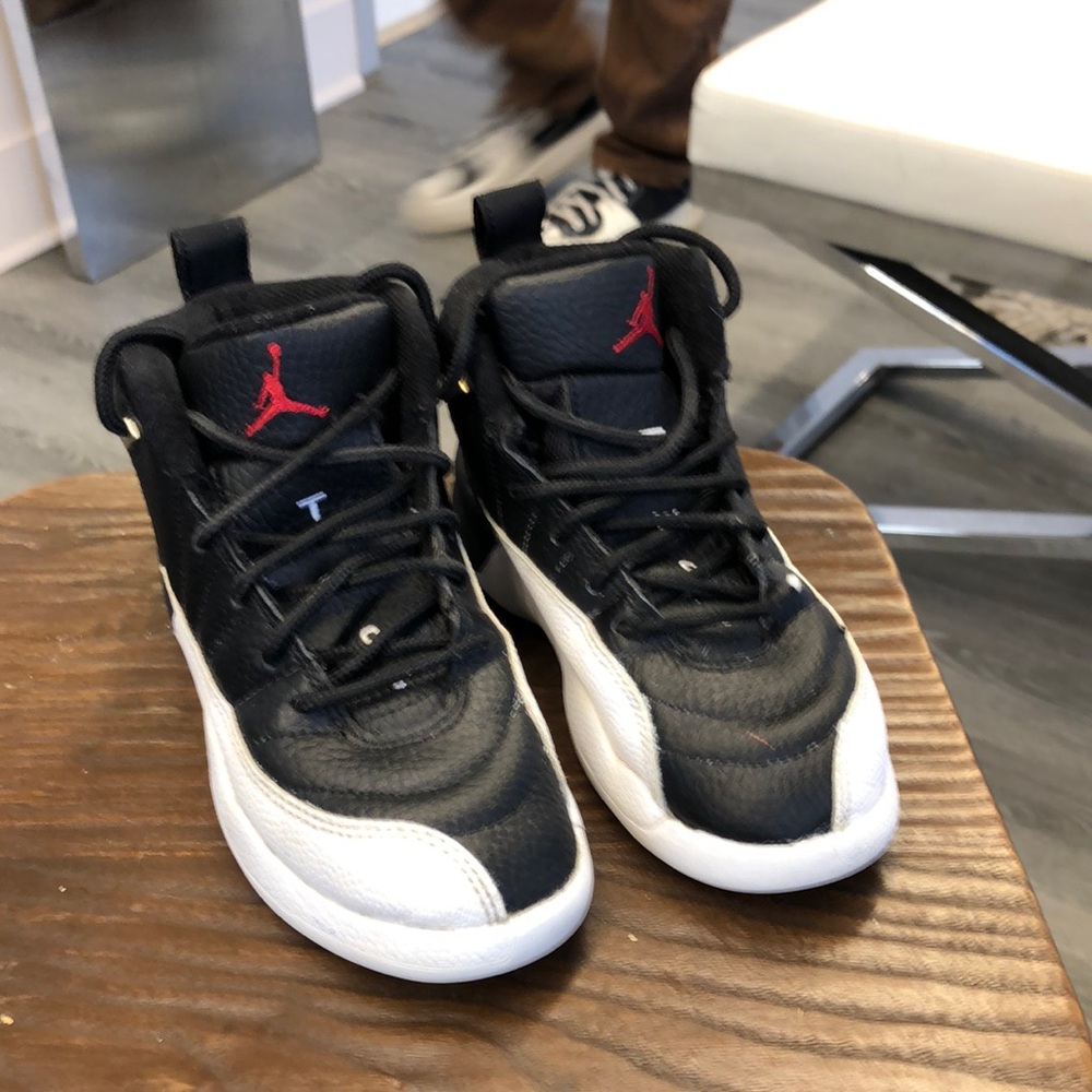 Air Jordan Black and White Sneakers